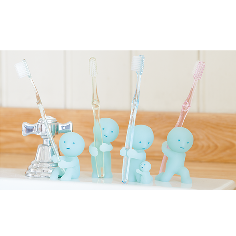 Smiski Toothbrush Stands luminous decorative pen holder to receive gifts from Japanese elves
