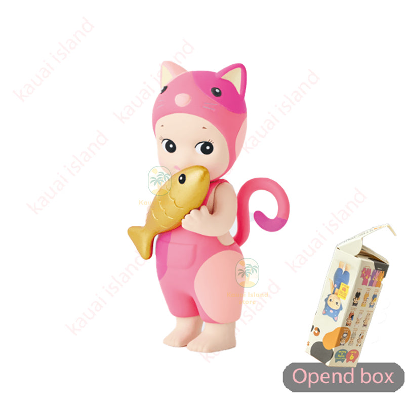 Sonny Angel Cat Life Series Blind Box Figure Toys Set Mini-Action Figures Blind Box