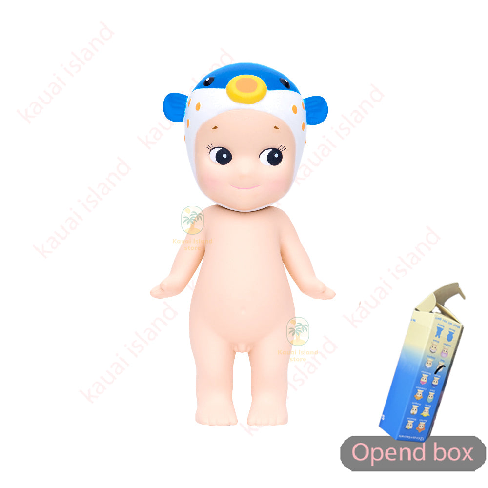 Sonny Angel Marine Series Blind Box Figure Toys Set Mini-Action Figures Blind Box