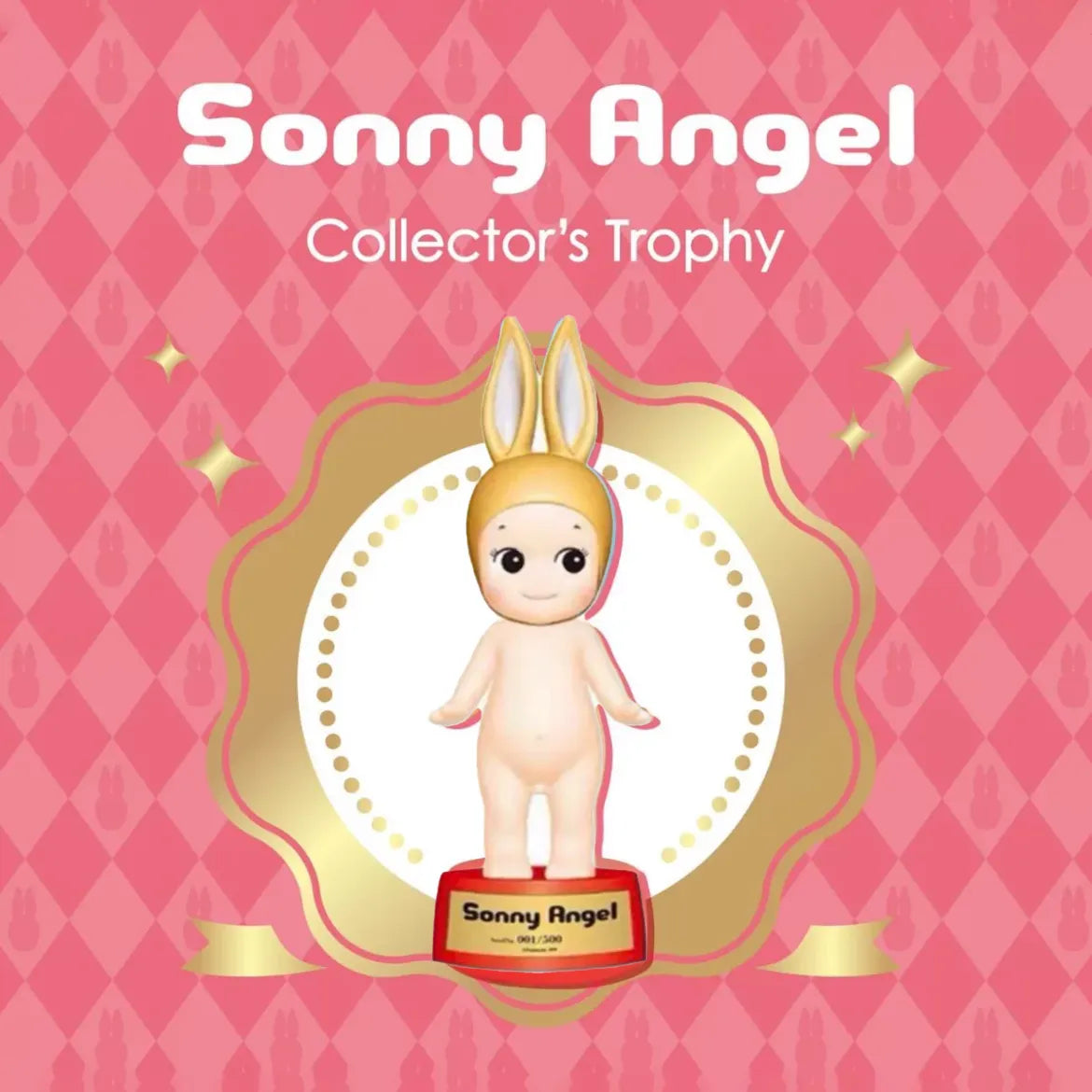 Robby Angel Rabbit Collector's Trophy Gold limited collection angel