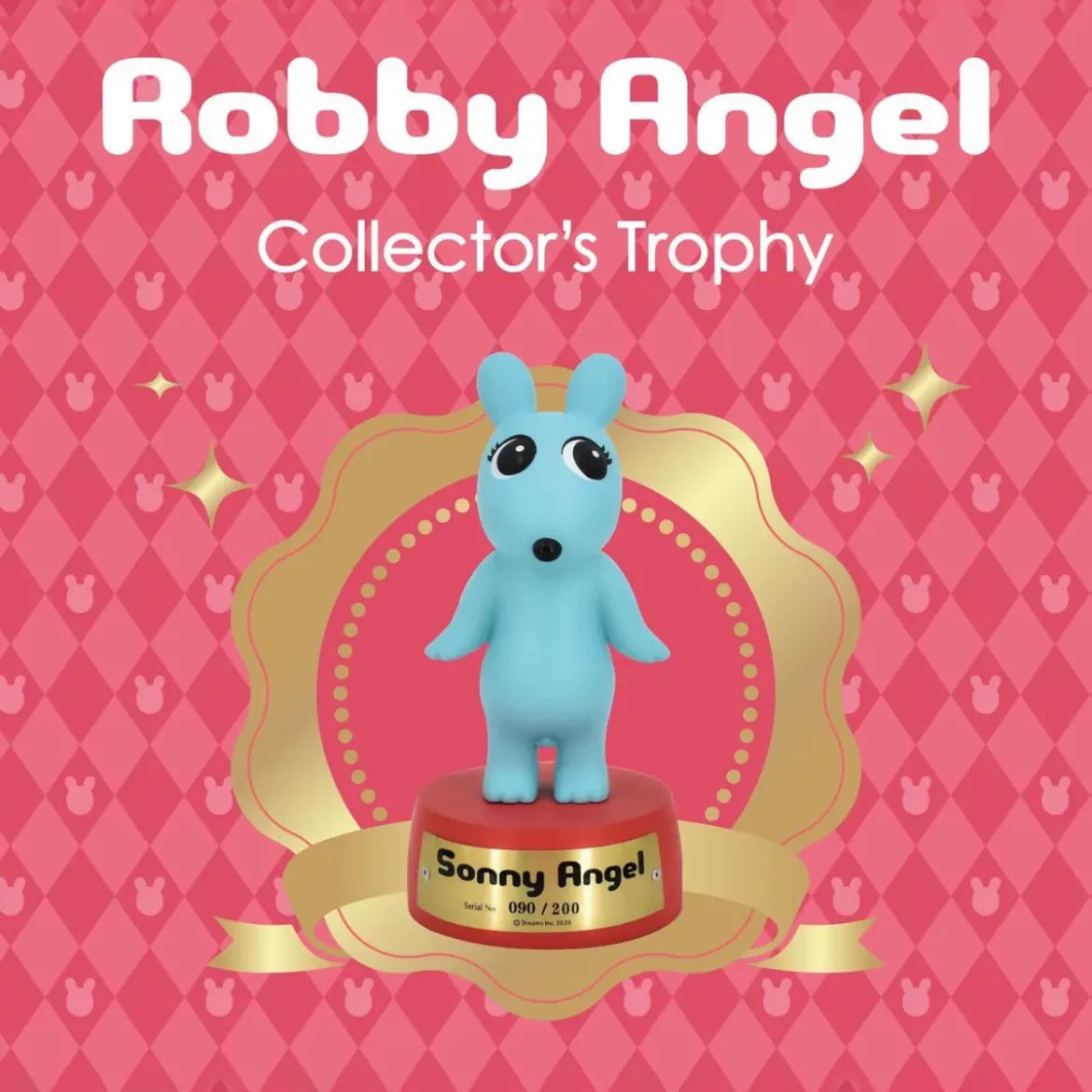 Robby Angel Rabbit Collector's Trophy Gold limited collection angel