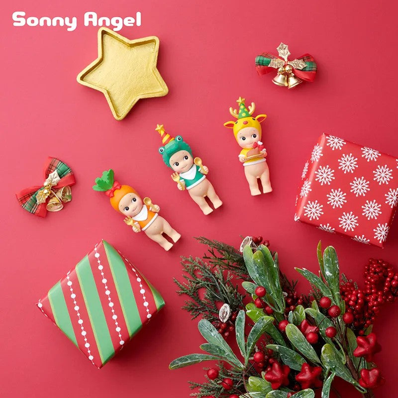 Sonny Angel 2024 Christmas dinner series Collection Blind Box Action Figures Gift angel