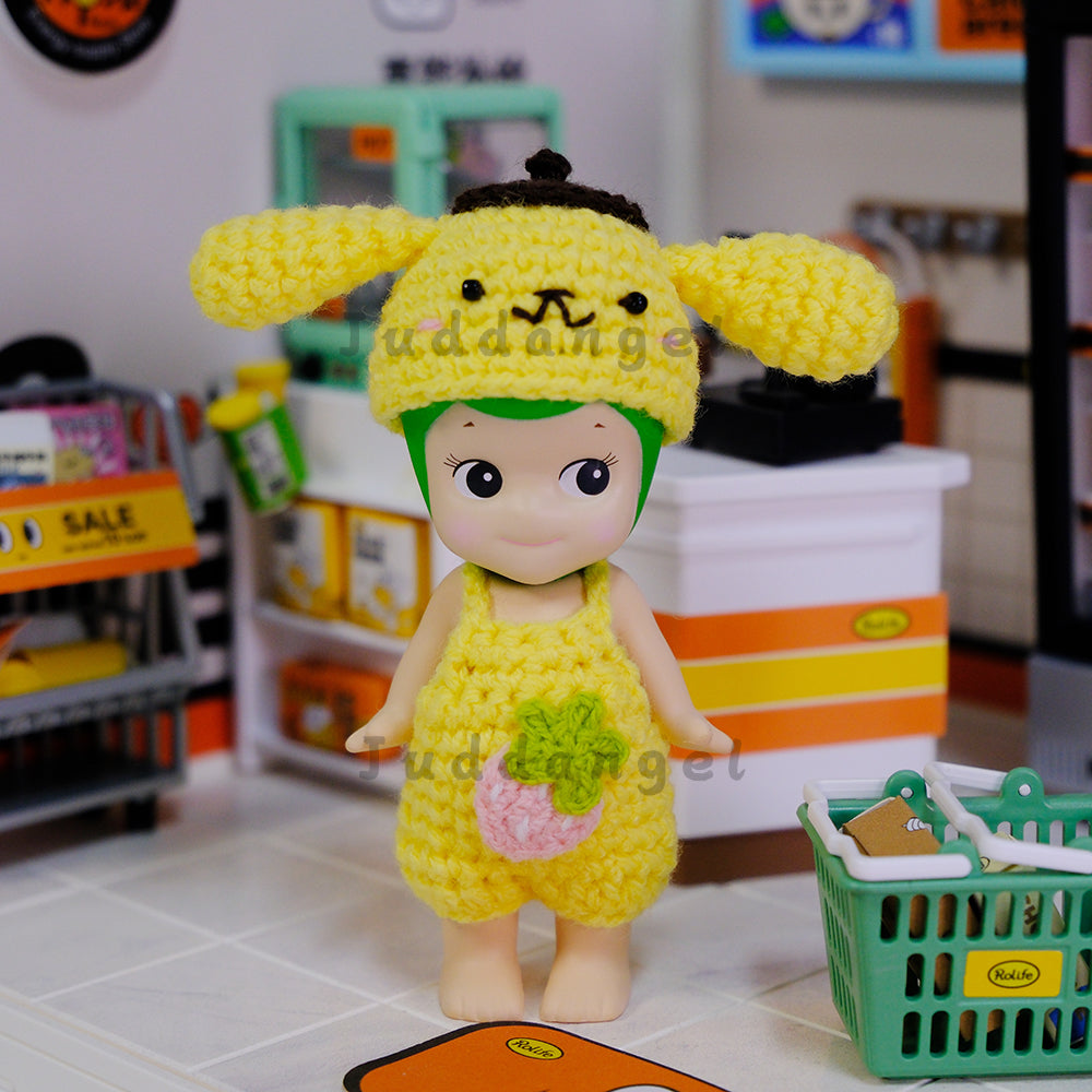 Sonny Angel hand-knitted clothes cute angel sweater creative doll clothes