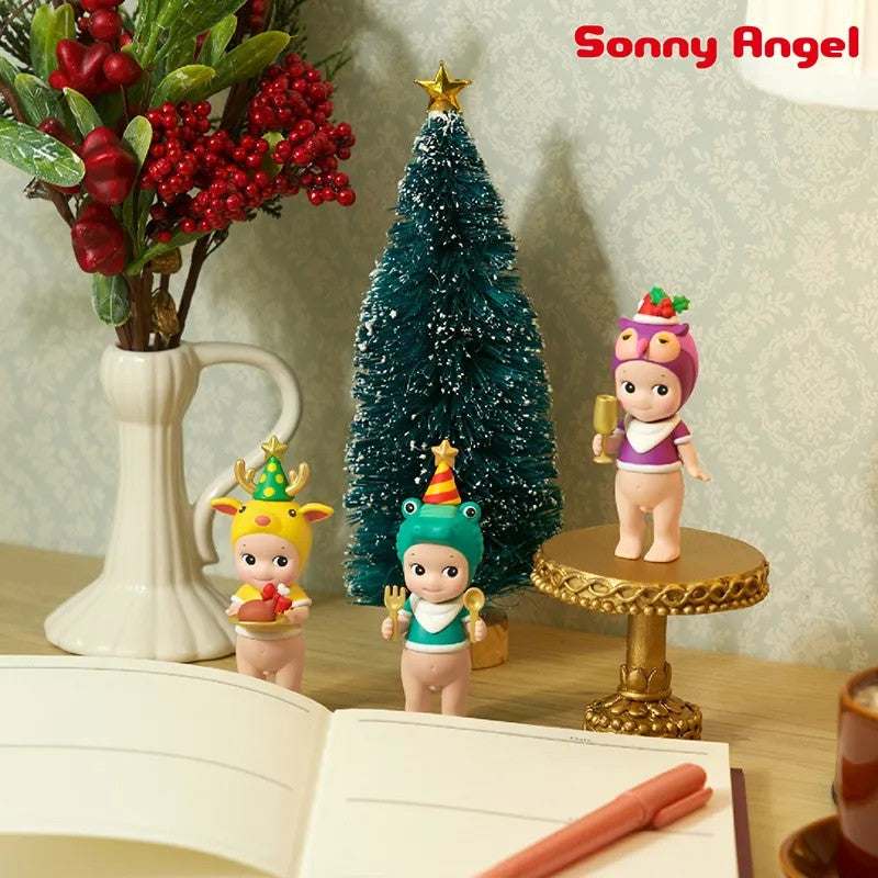 Sonny Angel 2024 Christmas dinner series Collection Blind Box Action Figures Gift angel