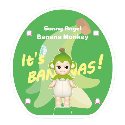 Sonny Angel Banana Monkey Series Blind Box Cute Figures Original Genuine toy