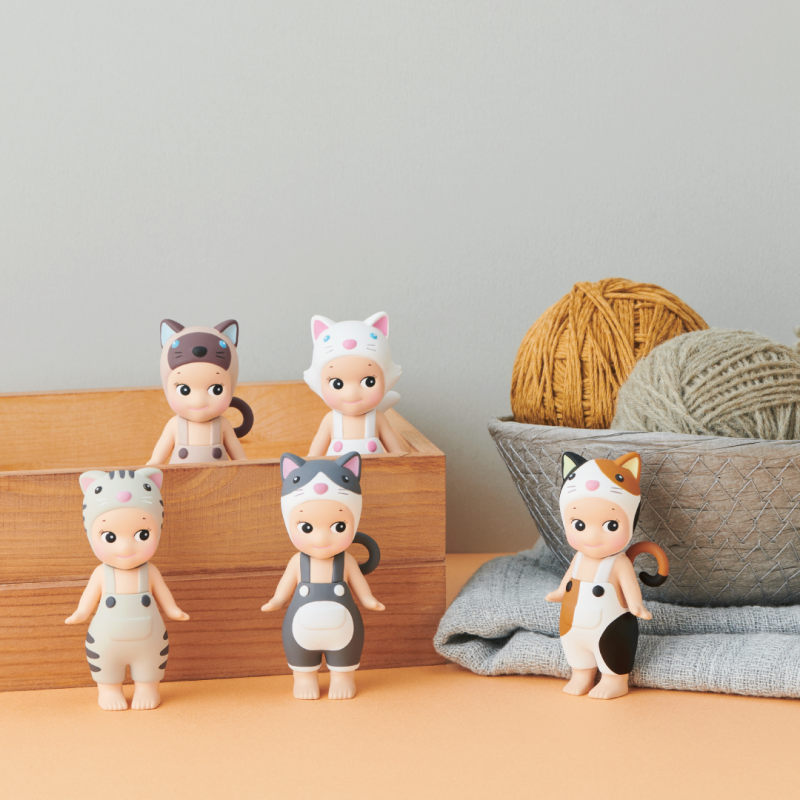 Sonny Angel Cat Life Series Blind Box Figure Toys Set Mini-Action Figures Blind Box
