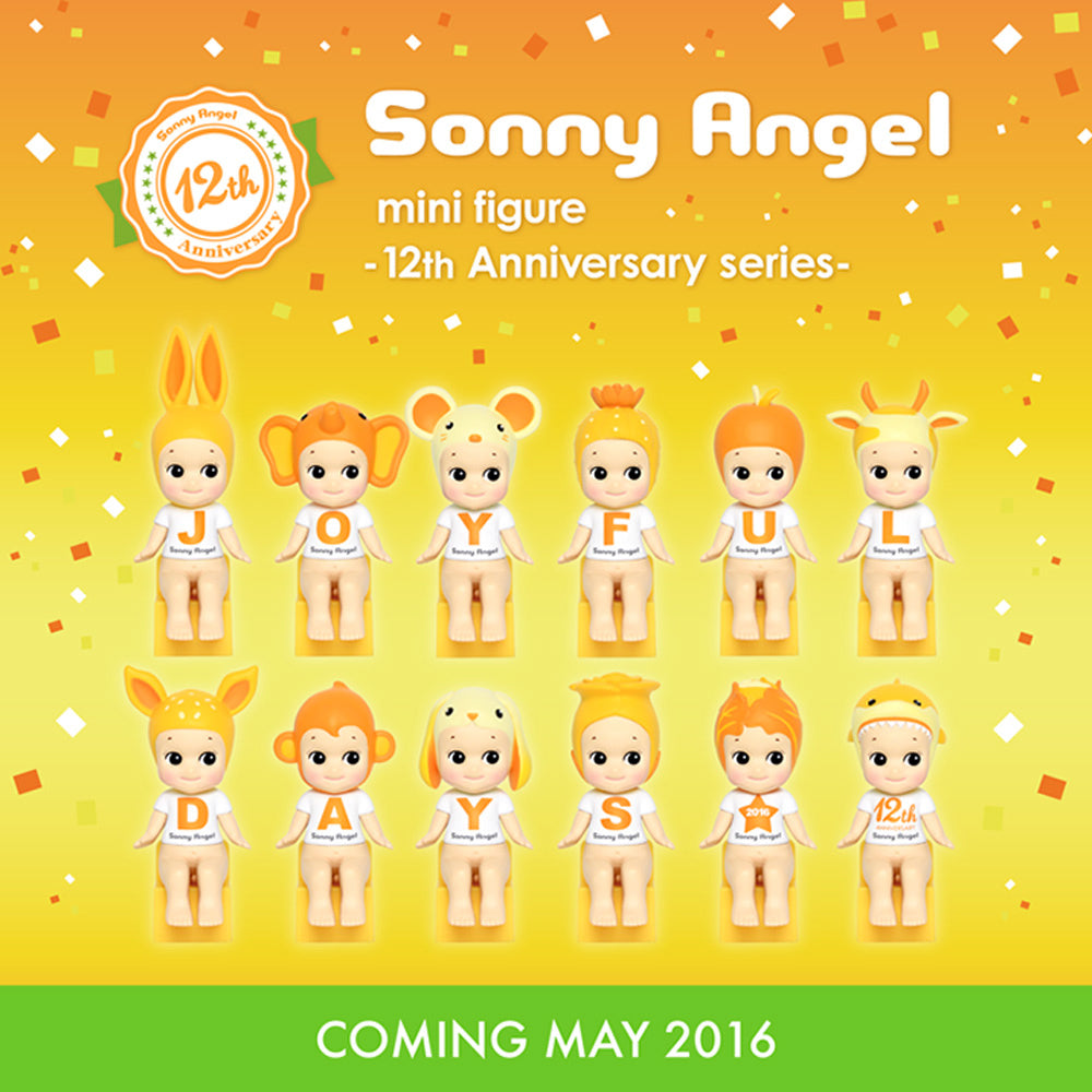 sonny angel mini figure 12th anniversary series