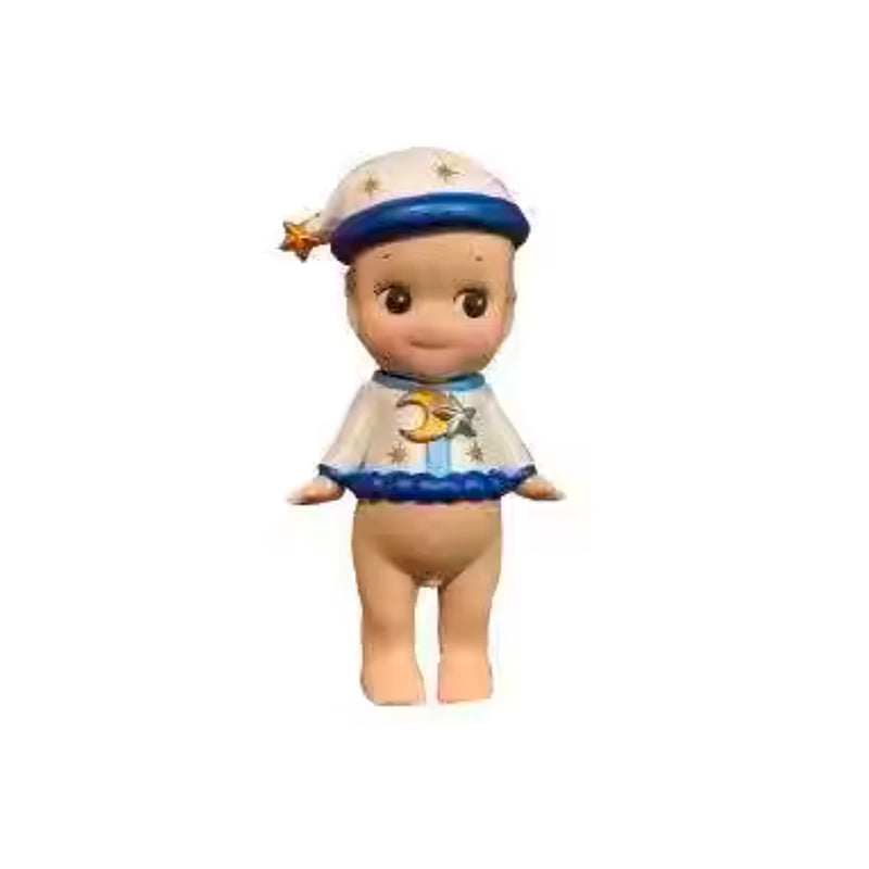Sonny Angel 2018 Christmas Blind Box action finger Elk Bell Birthday Model Gift