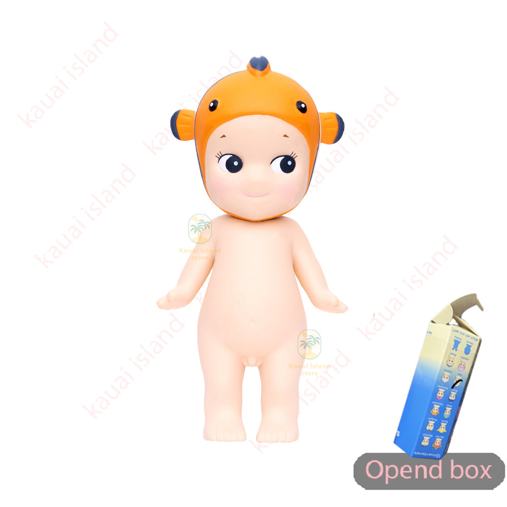 Sonny Angel Marine Series Blind Box Figure Toys Set Mini-Action Figures Blind Box