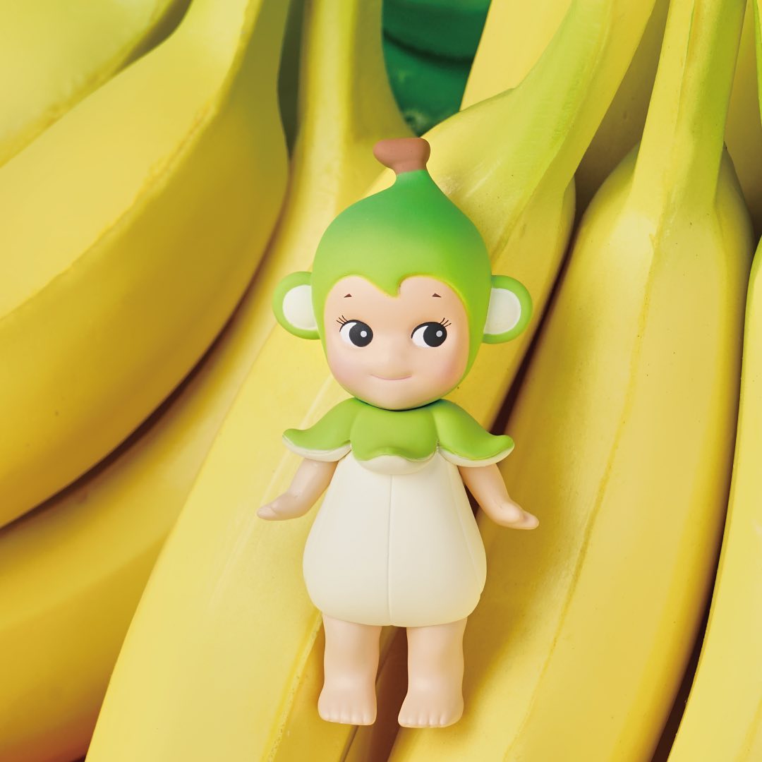 Sonny Angel Banana Monkey Series Blind Box Cute Figures Original Genuine toy