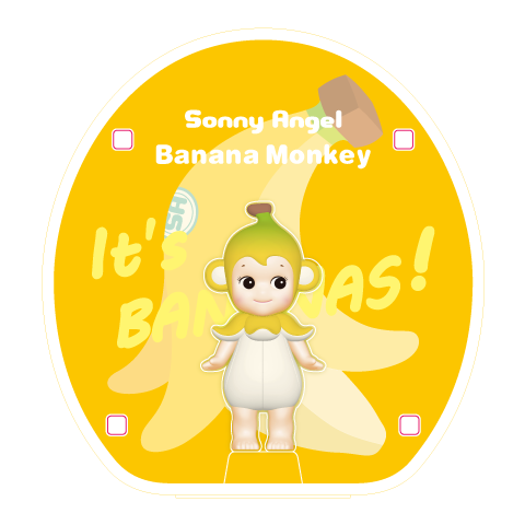 Sonny Angel Banana Monkey Series Blind Box Cute Figures Original Genuine toy