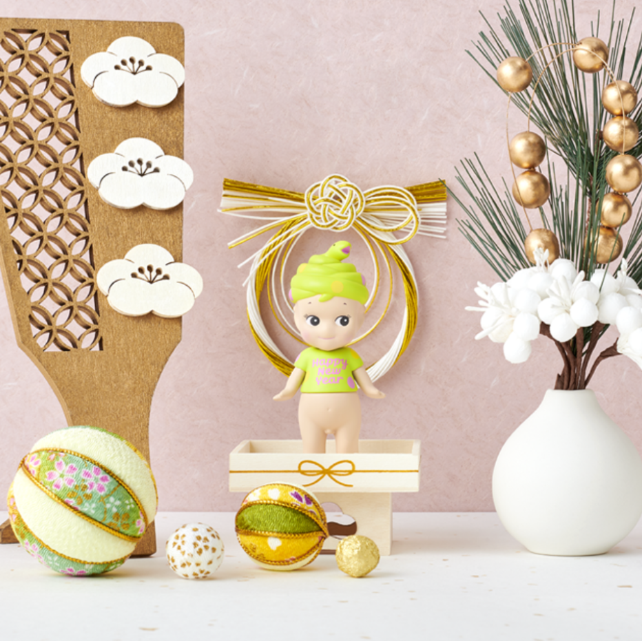 2024 Sonny Angel Dragon Blue Crown pink Crown Commemorative Elevator Collection Limited Doll Toys