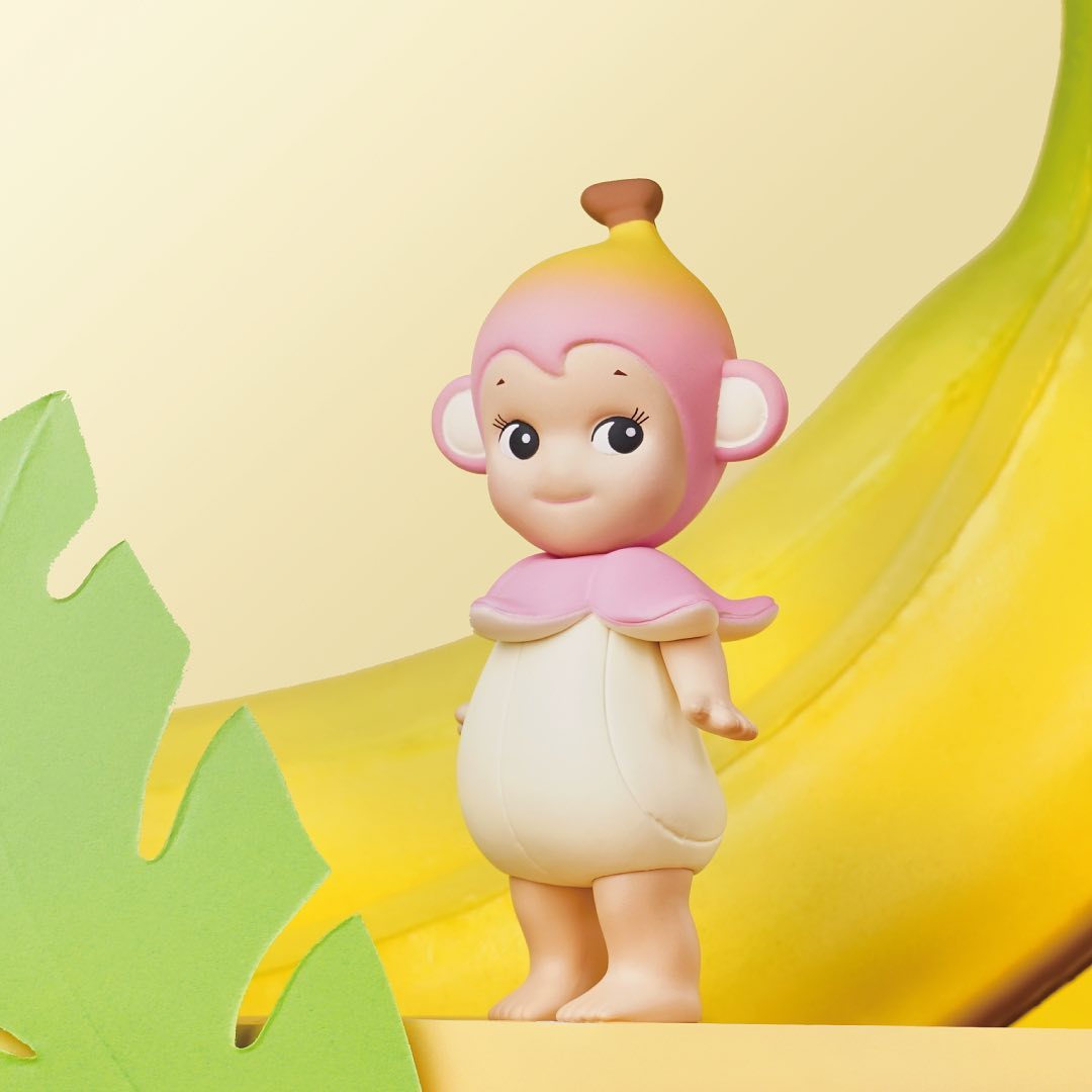 Sonny Angel Banana Monkey Series Blind Box Cute Figures Original Genuine toy