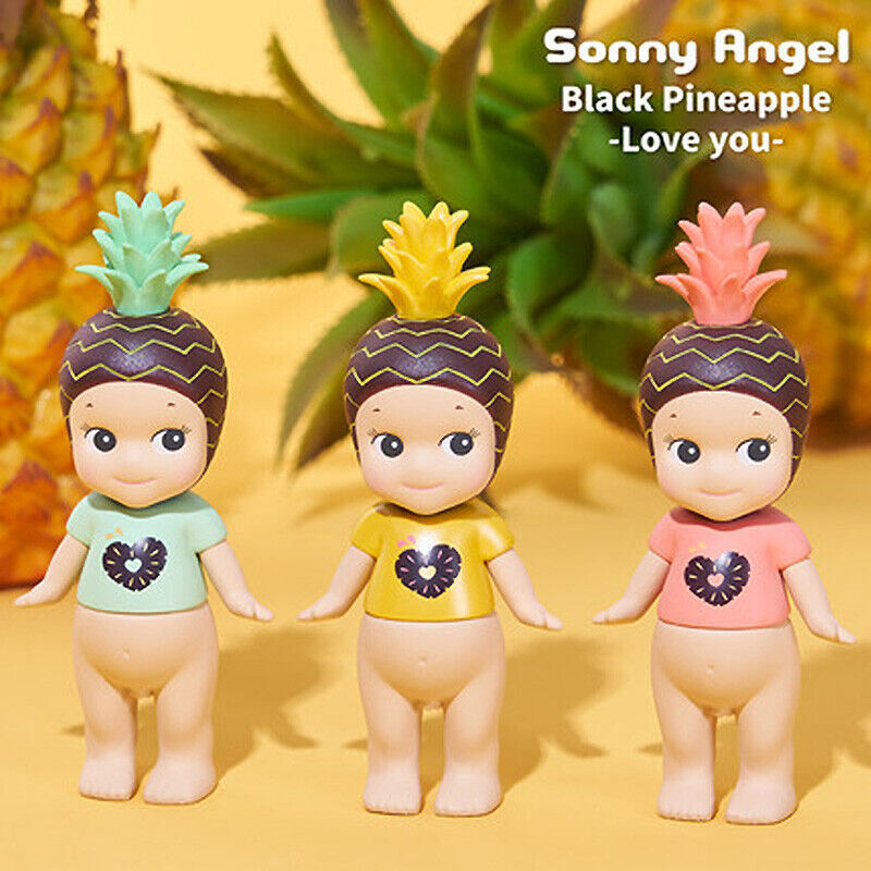 Sonny Angel Black Pineapple Set series blind box action figures