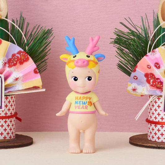 2024 Sonny Angel Dragon Blue Crown pink Crown Commemorative Elevator Collection Limited Doll Toys