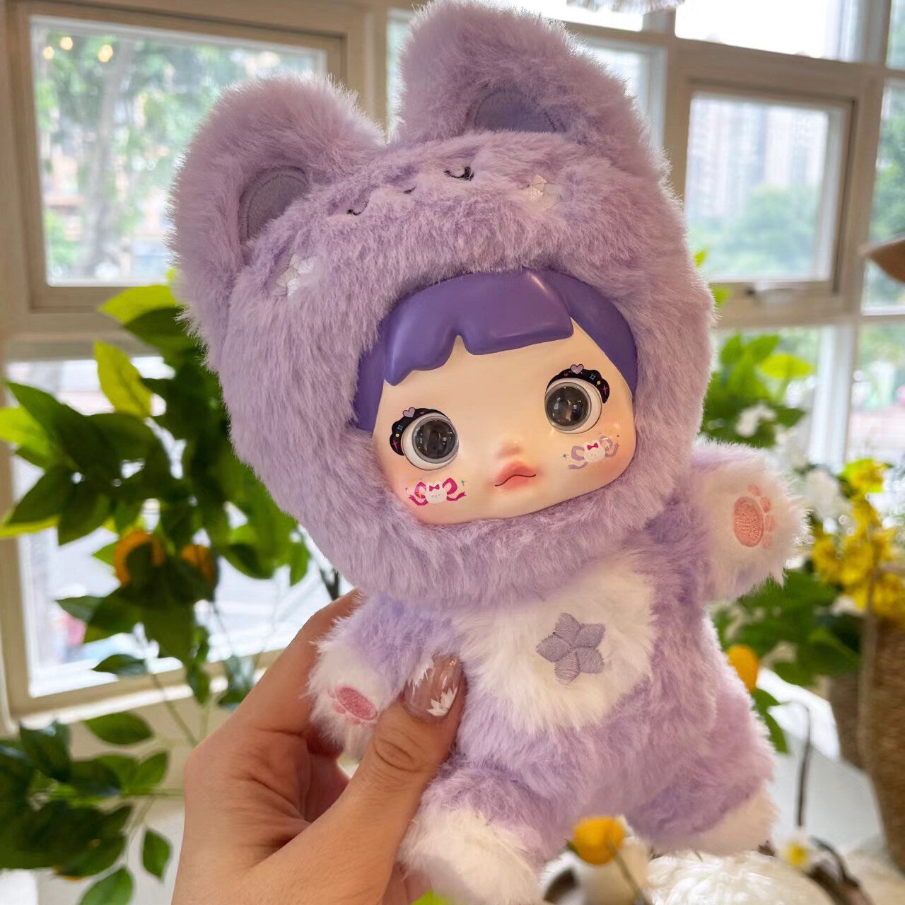 Nommi loveliness never ends series plush blind box vinyl face plush pendant doll