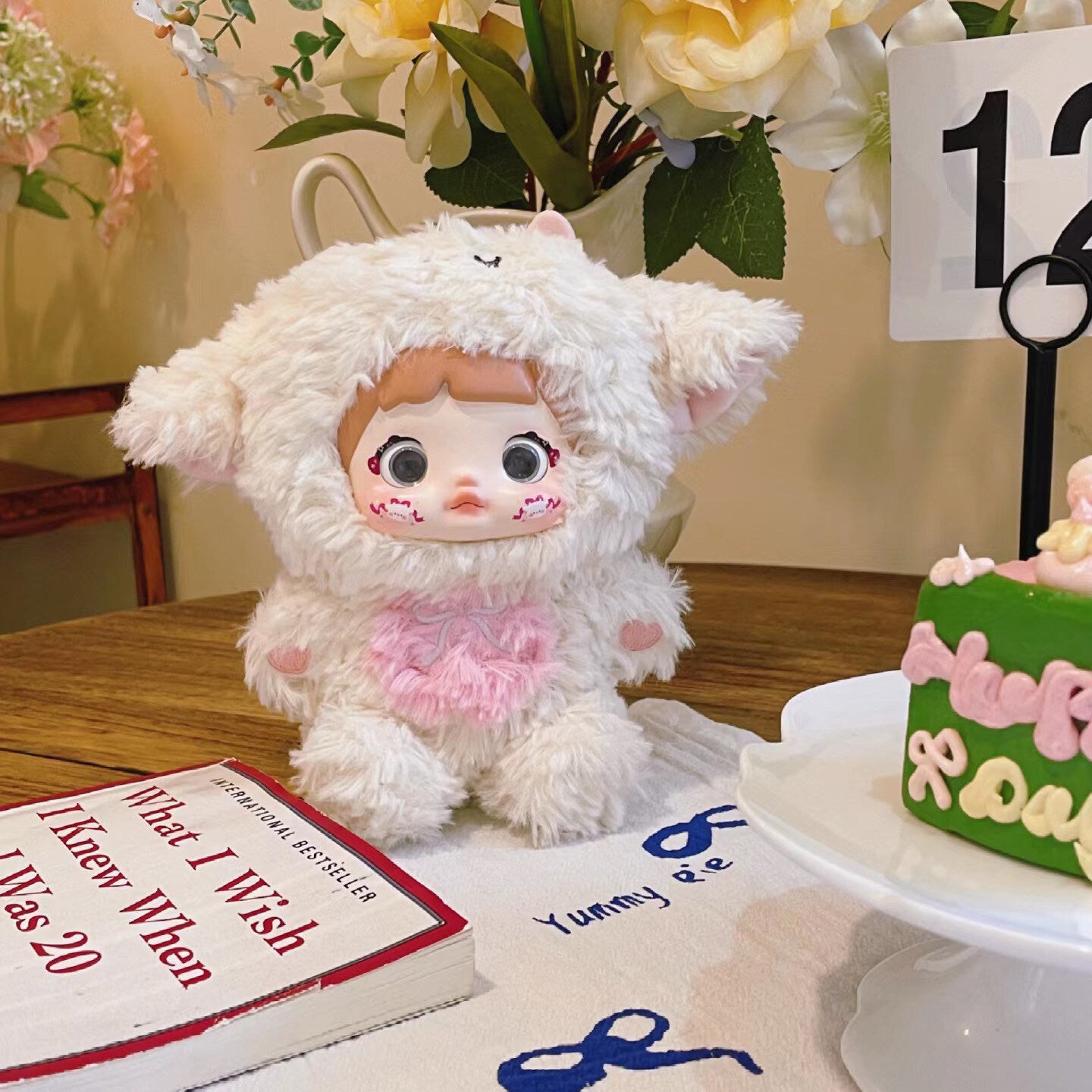 Nommi loveliness never ends series plush blind box vinyl face plush pendant doll