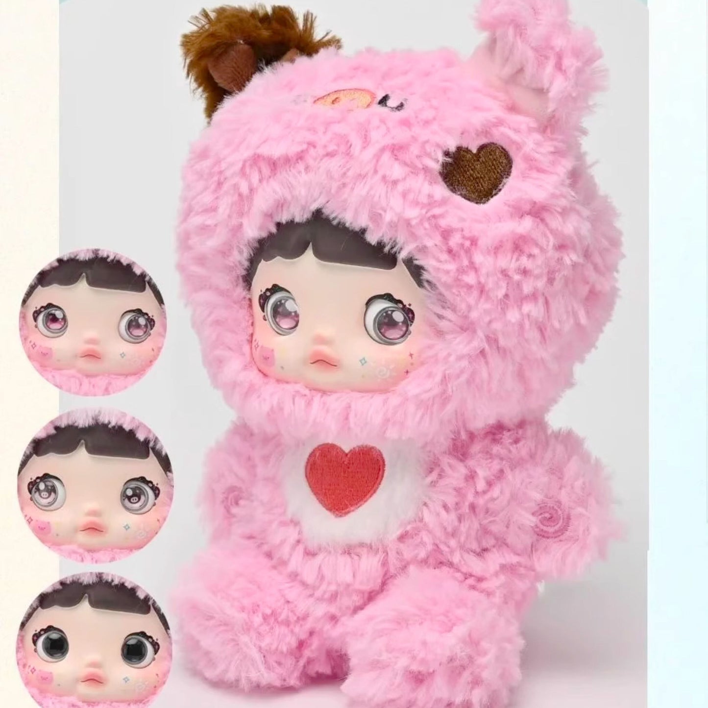 Nommi loveliness never ends series plush blind box vinyl face plush pendant doll