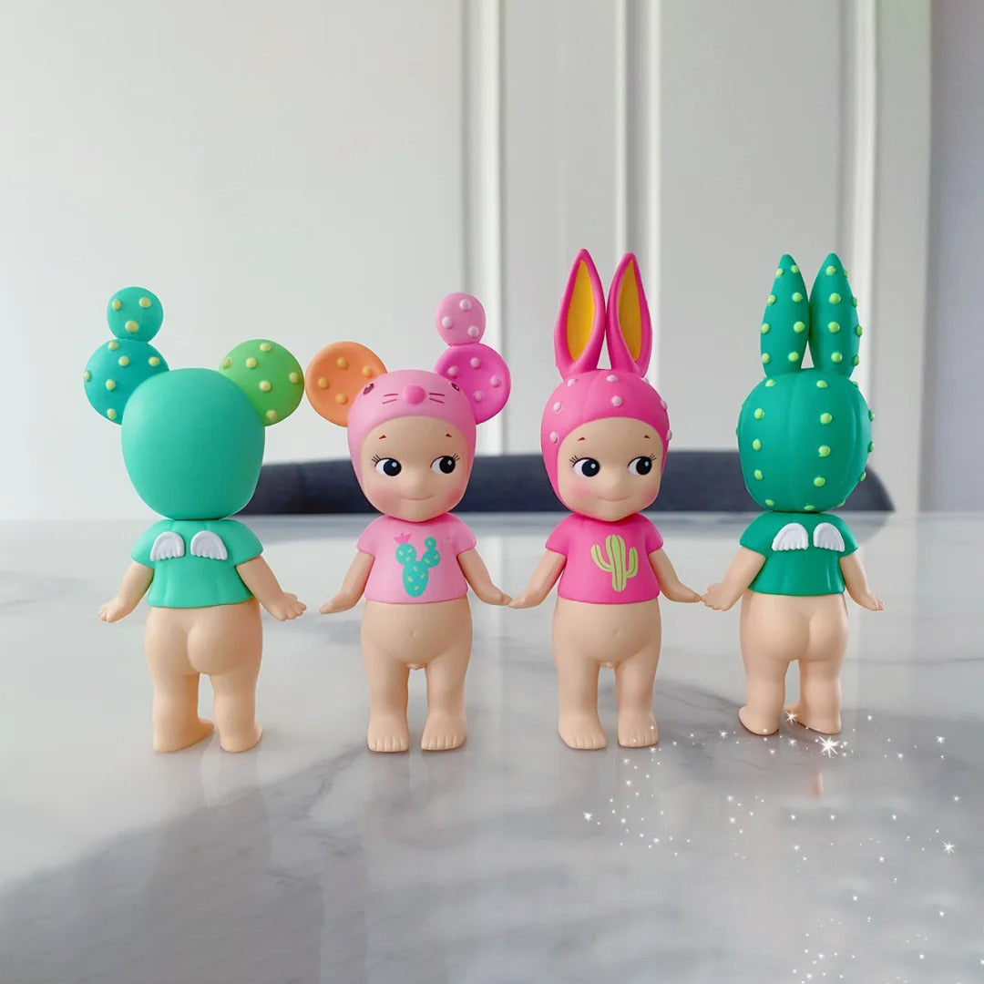 Sonny Angel Cactus series rabbit Cute Toys for Boys Girls Kawaii Action Toy Figures judy