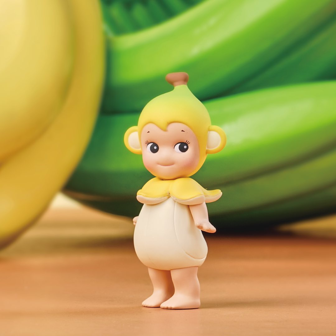 Sonny Angel Banana Monkey Series Blind Box Cute Figures Original Genuine toy