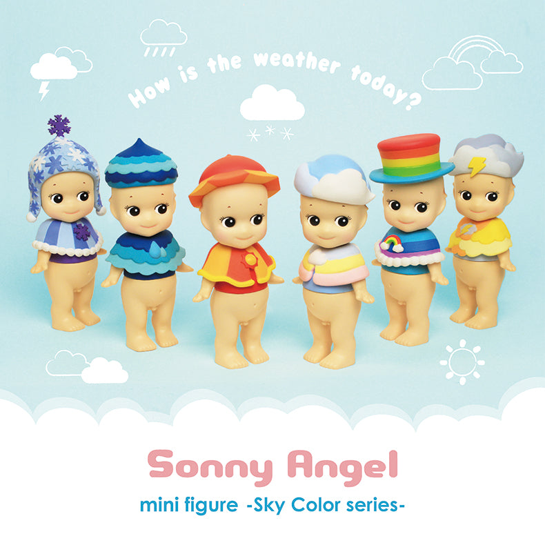 Sonny Angel 2017 Weather Series Blind Box Limited Edition Out of Print SA Snowflake Sun Cloud Lightning Raindrops