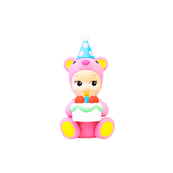 Sonny angel Birthday Gift Bear series Blind Box Fashion Play Gift Birthday Blessings Authentic