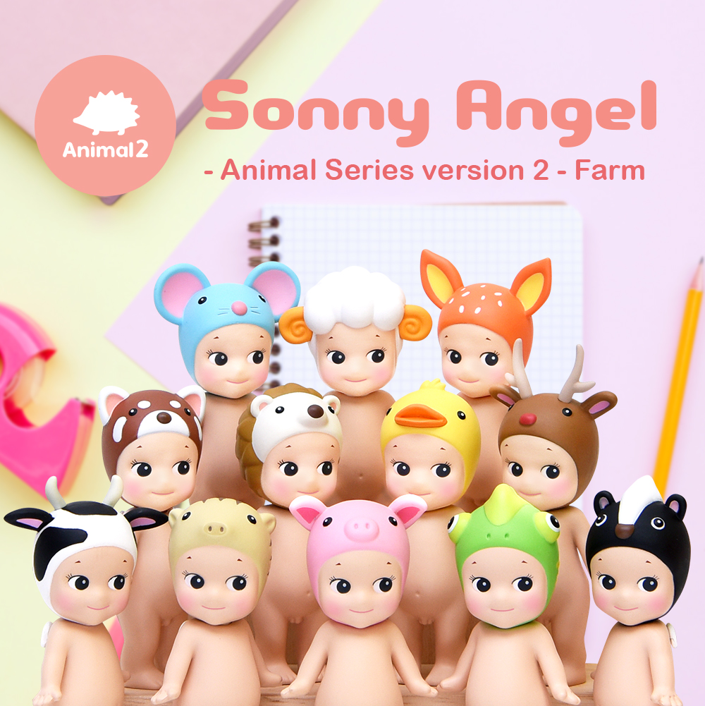 Sonny Angel Animal Series 2 Blind Box Doll Mini Action Figures Kids Cute Toys for Boys Girls Kawaii Action Toy Figures judy