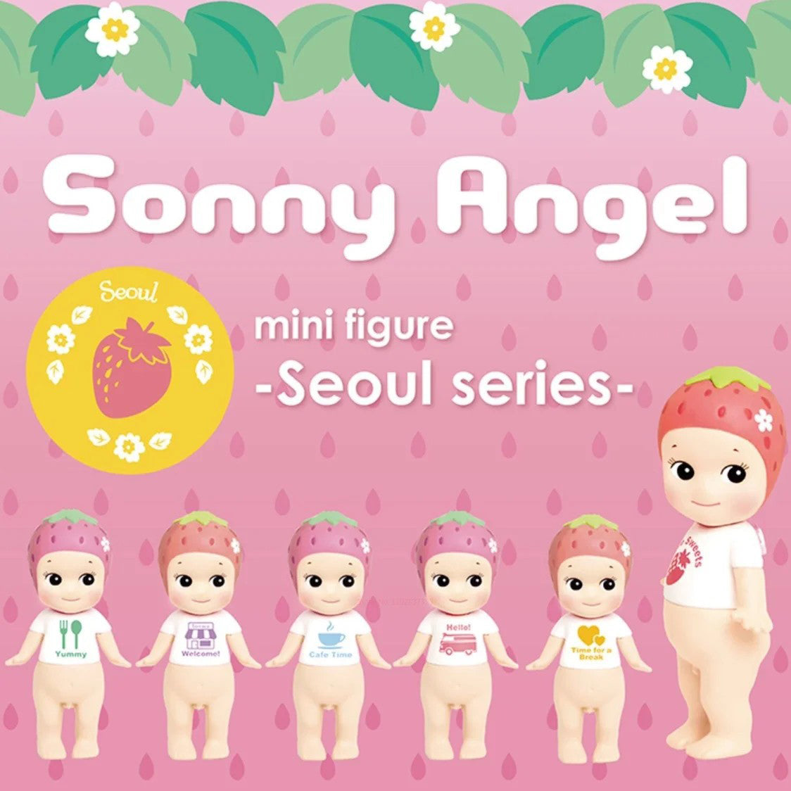 Sonny Angel Seoul Series Blind Box Limited Korea Strawberry Mystery Suprise Boxes Figure