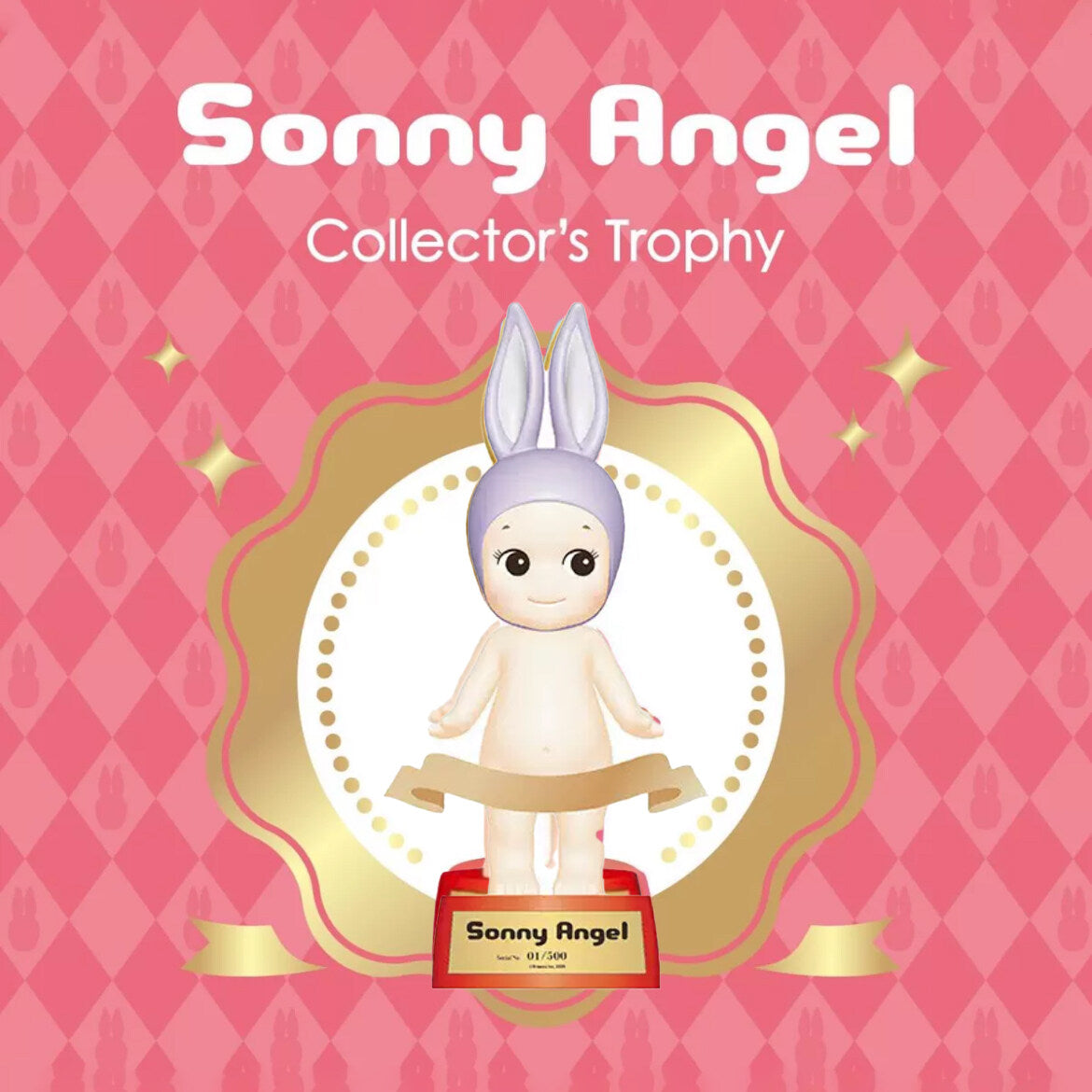 Robby Angel Rabbit Collector's Trophy Gold limited collection angel