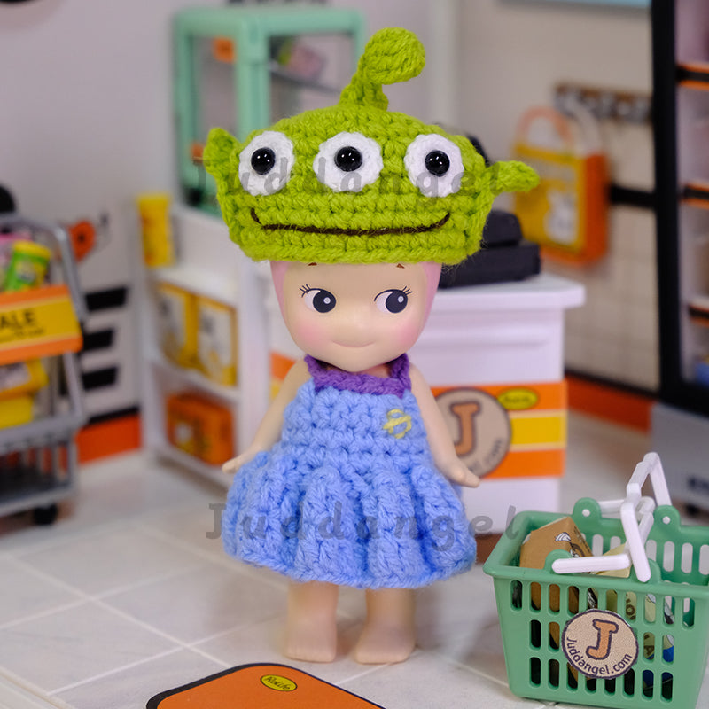 Sonny Angel hand-knitted clothes cute angel sweater creative doll clothes
