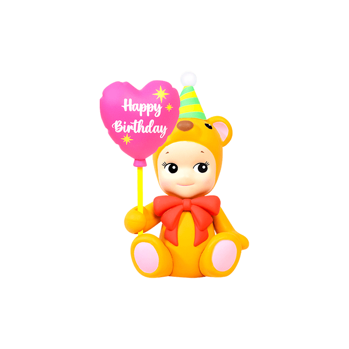 Sonny angel Birthday Gift Bear series Blind Box Fashion Play Gift Birthday Blessings Authentic