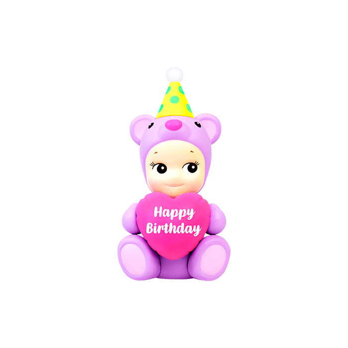 Sonny angel Birthday Gift Bear series Blind Box Fashion Play Gift Birthday Blessings Authentic