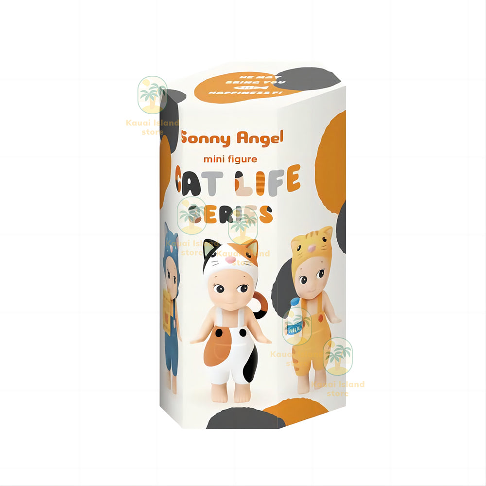 Sonny Angel Cat Life Series Blind Box Figure Toys Set Mini-Action Figures Blind Box