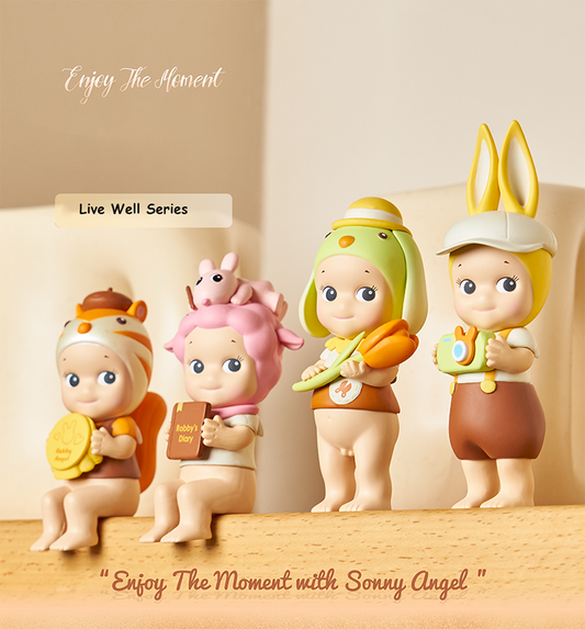 Sonny Angel Live Well Series Blind Box Doll Cute Figures judy