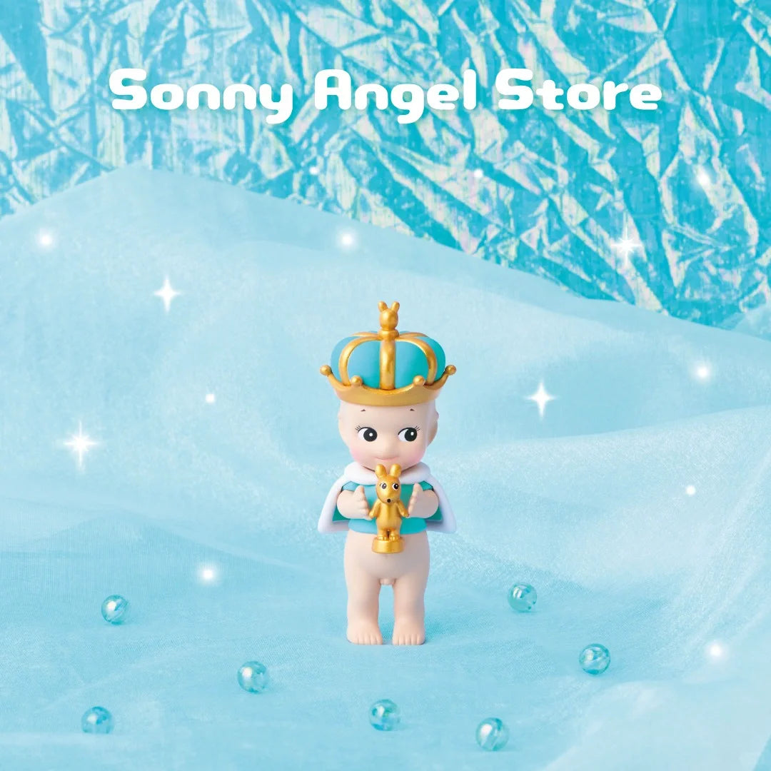 Mini Figure Crown -Blue topaz