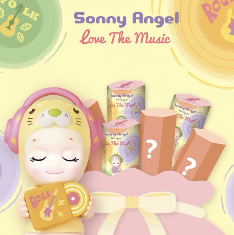 Sonny Angel love the music series blind box ornaments toy gifts trendy hand office figures