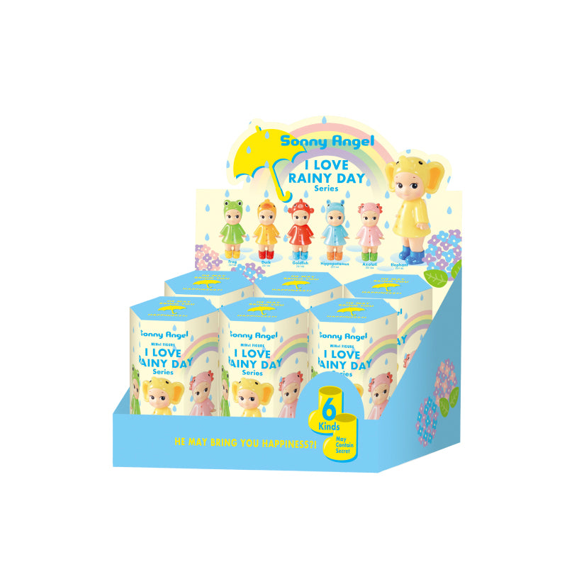 Sonny Angel i love Rainy Day Series Blind box Action Figures Collectibles on-sale