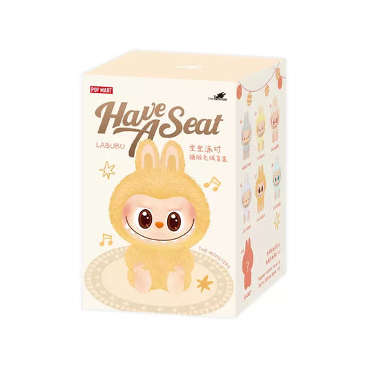 POP MART THE MONSTERS - Have A Seat Series vinyl plush blind box