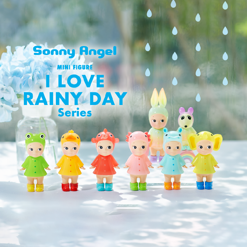 Sonny Angel i love Rainy Day Series Blind box Action Figures Collectibles on-sale